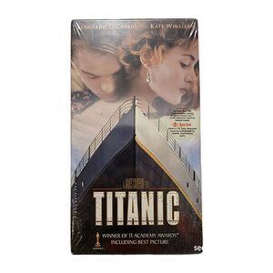 Titanic (VHS, 2-Tape Set ) Brand New